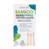 Bamboo Assorted Cutlery 24 ct