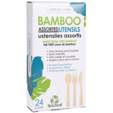 Bamboo Assorted Cutlery 24 ct