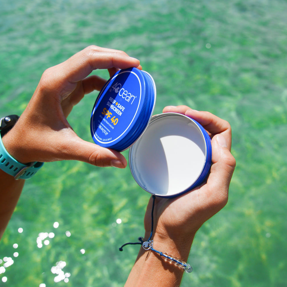 4ocean x Stream2Sea Reef-Safe Sunscreen Balm | Unpacked Living