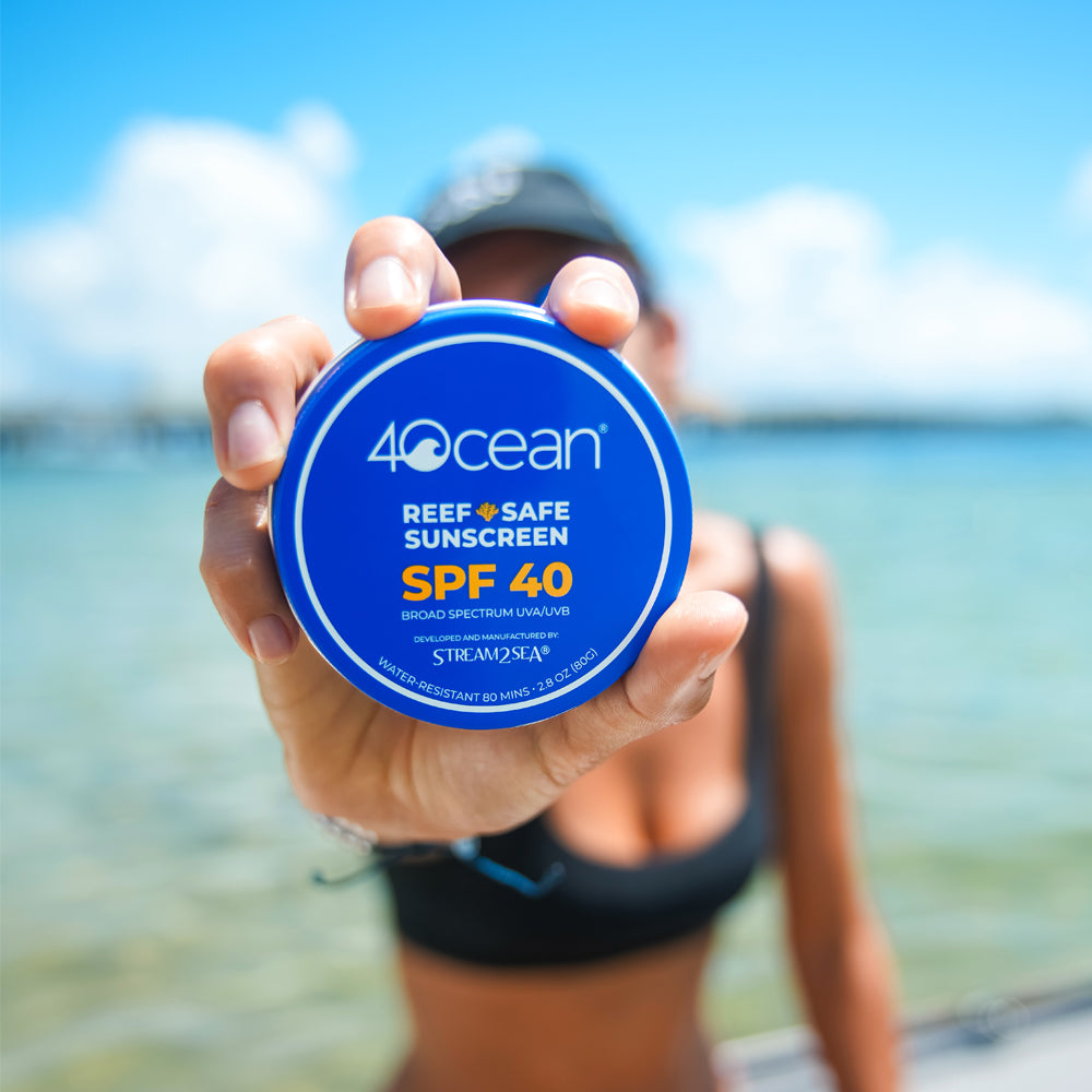 4ocean x Stream2Sea Reef-Safe Sunscreen Balm | Unpacked Living