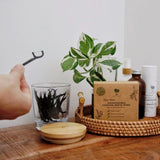 Biodegradable Charcoal Dental Floss Picks