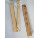 Bamboo Toothbrush Travel Case + Toothbrush Set