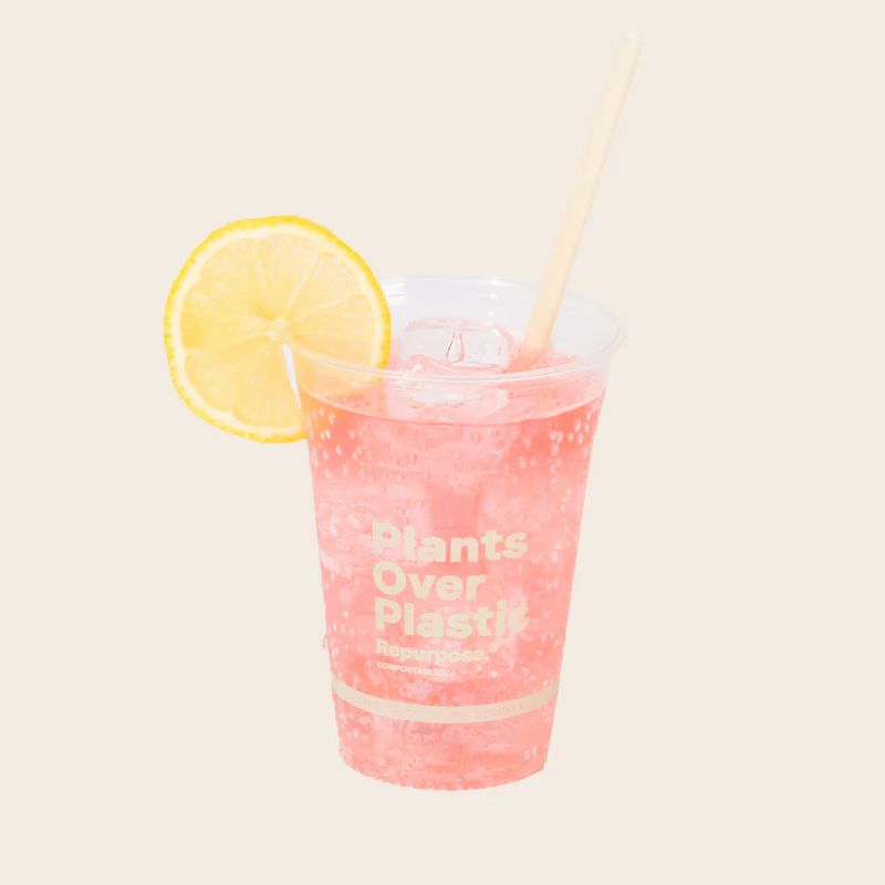 Flexible Plastic Drinking Straws, Hot Pink, 50ct 