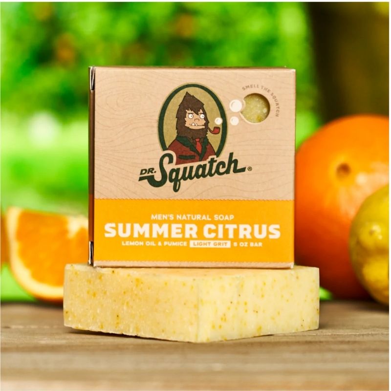 Summer Citrus Bar Soap, Dr. Squatch