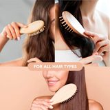 Bamboo Travel Hair Brush