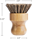 Bamboo and Palm Fibre Pot Scrubber
