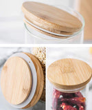 Bamboo Mason Jar Lid