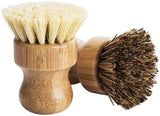 Bamboo Soft Bristle Pot Scrubber