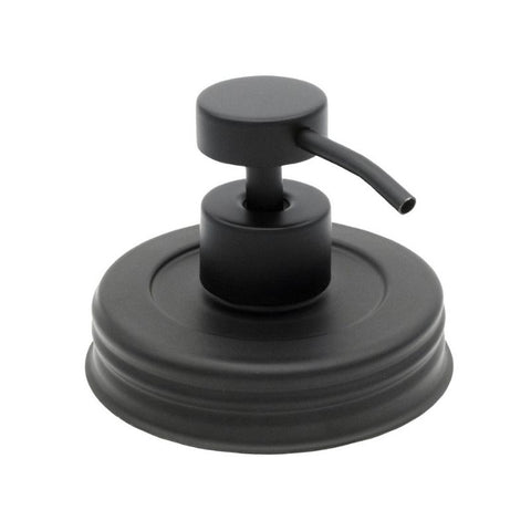 Charcoal Black Soap Pump for Mason Jars