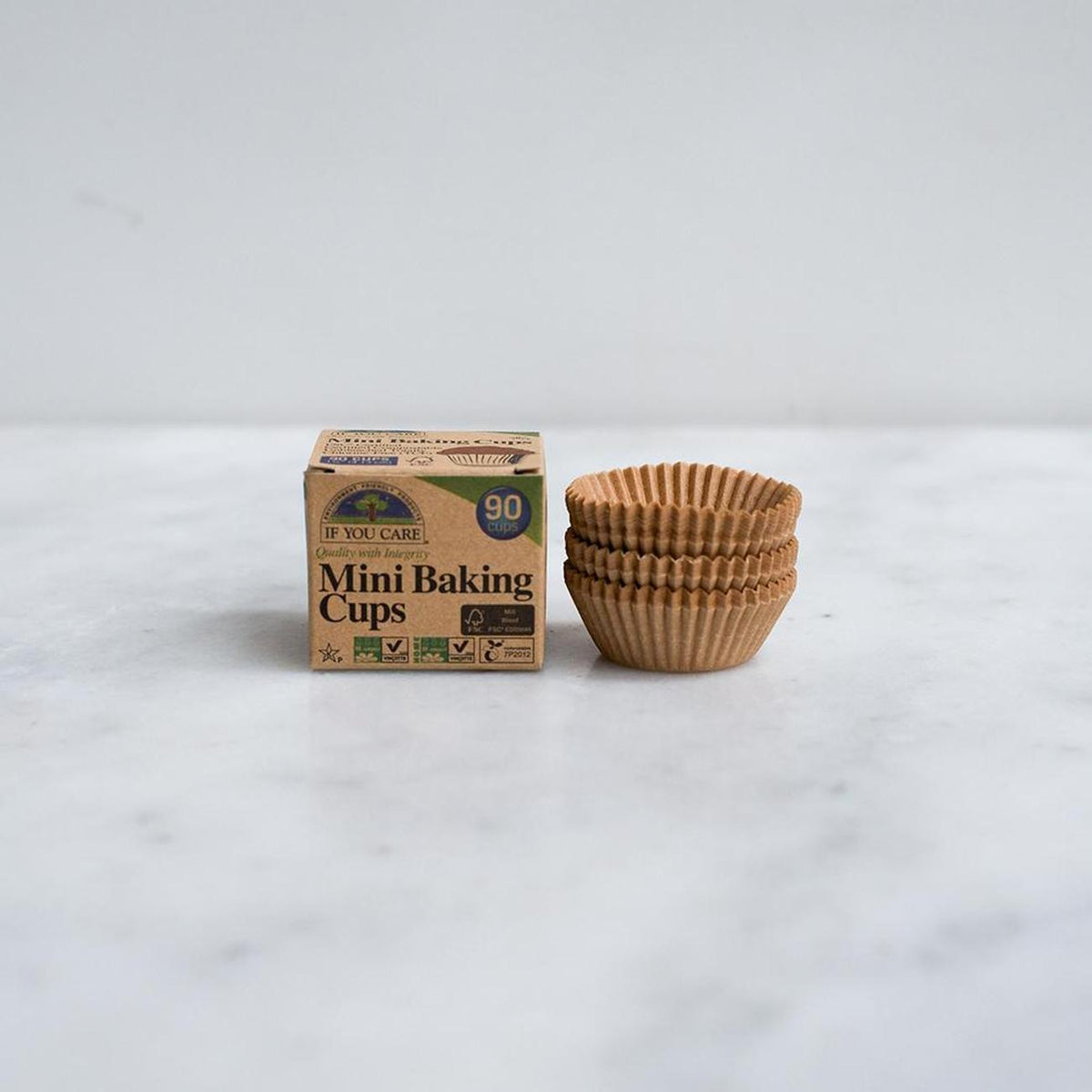 Unbleached Mini Baking Cups