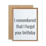 Plantable Greeting Cards