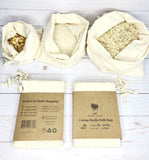 Cotton Muslin Bulk Bags 3-Pack