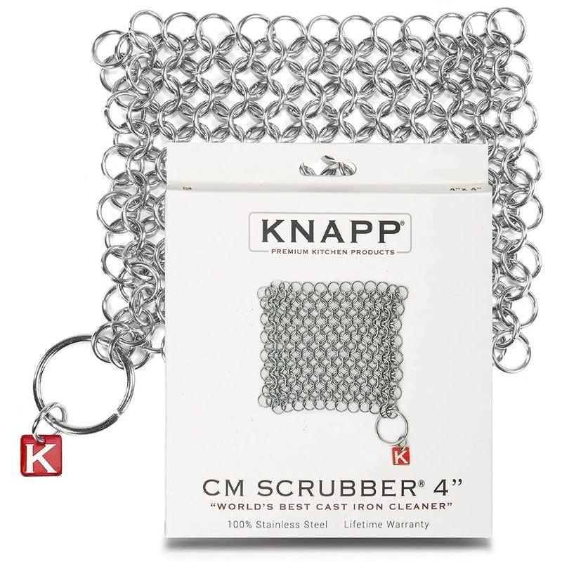 CM Scrubber 4 - Chainmail Scrubber, Knapp