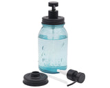 Charcoal Black Soap Pump for Mason Jars