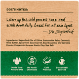 Spearmint Basil Bar Soap For Men