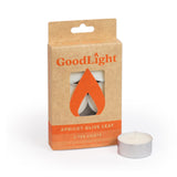 Apricot Olive Leaf Tea Lights - 6-count