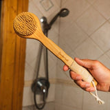 Bamboo Dry Body  Brush