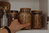 Bamboo Mason Jar Lid