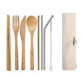 Eco Friendly Bamboo Cutlery Set