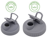 Pour & Store Lid with Carry Loop for Mason Jars