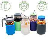 Silicone Sleeve for Quart 32oz Mason Jars