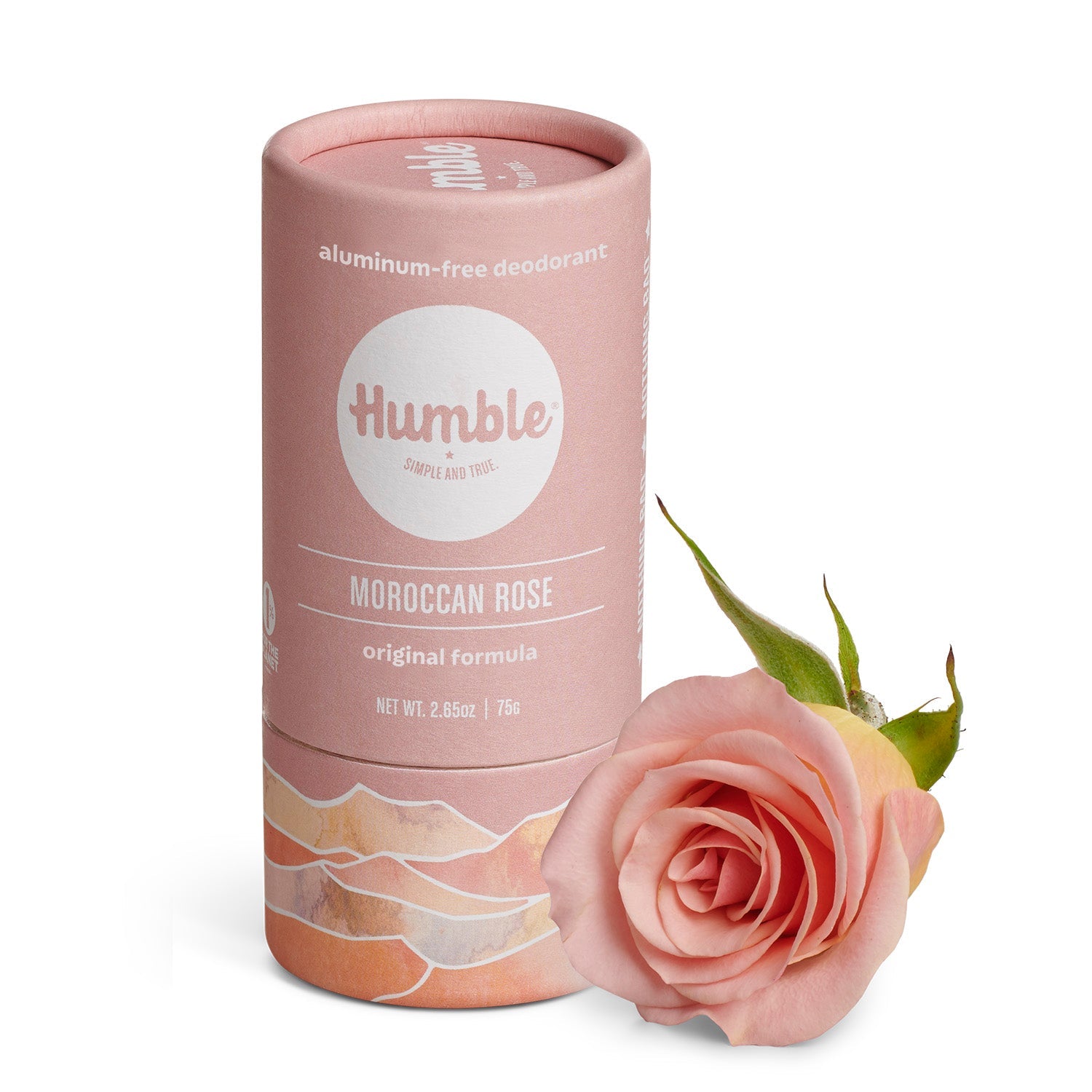 Moroccan Rose Deodorant | Humble | Unpacked Living
