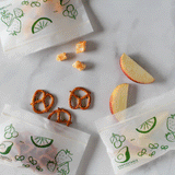 Compostable Freezer-Safe Snack Storage Bags