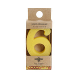 Beeswax Birthday Number Candle
