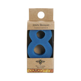 Beeswax Birthday Number Candle