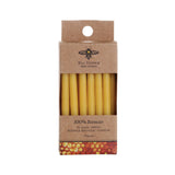 Birthday Short Taper Candles 100% Pure Beeswax