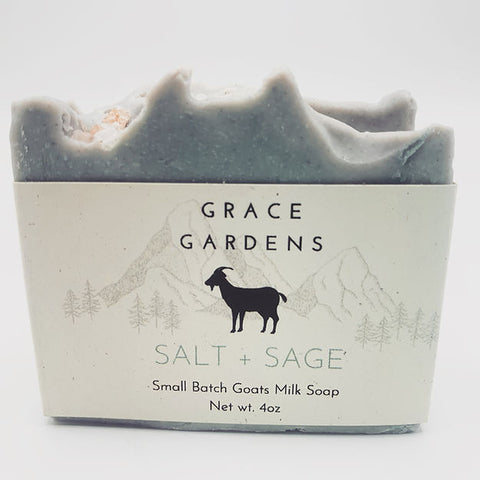 Salt Sage Goats Milk Soap Bar