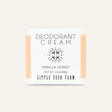 Vanilla Honey Deodorant Cream