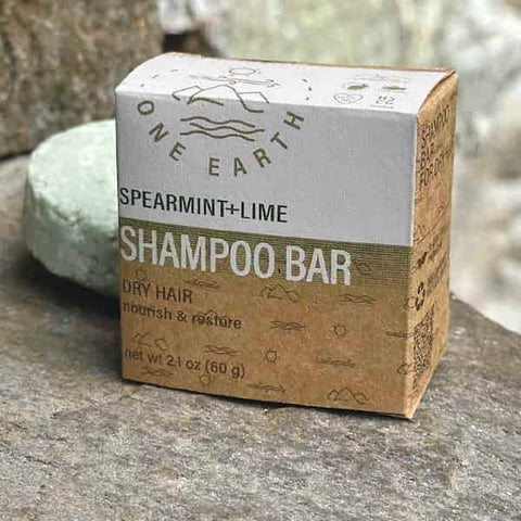 Shampoo Bar for Dry Hair Spearmint-Lime