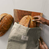 Reusable Beeswax Lined Artisan Bread Bag
