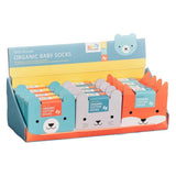 Organic Baby Socks 0 - 6 Mo