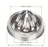Stainless Steel Juicer for Wide Mouth Mason Jars