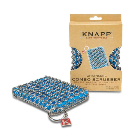 Chainmail Combo Scrubber - Blue