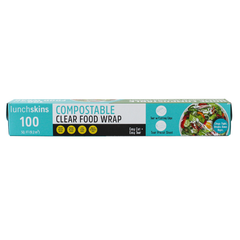 Compostable Clear Food Wrap 100 Sq ft