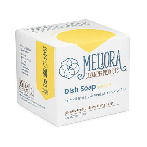 Meliora Plastic-Free Dish Soap - Lemon Scent