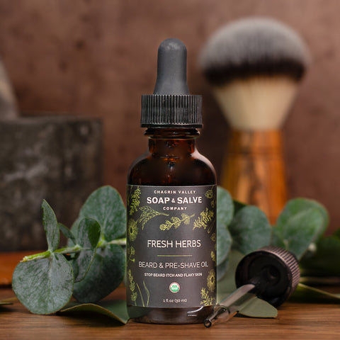 Beard & Pre-Shave Oil Fresh Herbs Scent