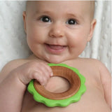 Green Ring Teether & Clutching Toy