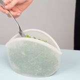 Reusable Silicone Bag Clear 30 oz