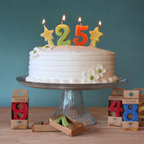 Beeswax Birthday Number Candle