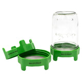 Rust Proof Sprouting Lid with Built-In Stand for Wide Mouth Jars