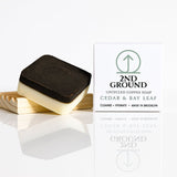 Upcycled coffee Soap - Cedar & Bay Leaf