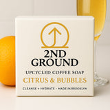 Upcycled Coffee Soap - Citrus & Bubbles
