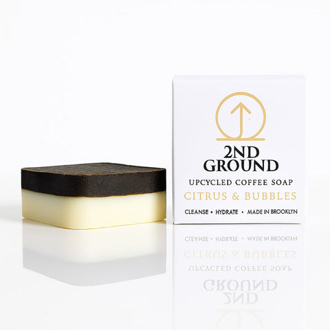 Upcycled Coffee Soap - Citrus & Bubbles