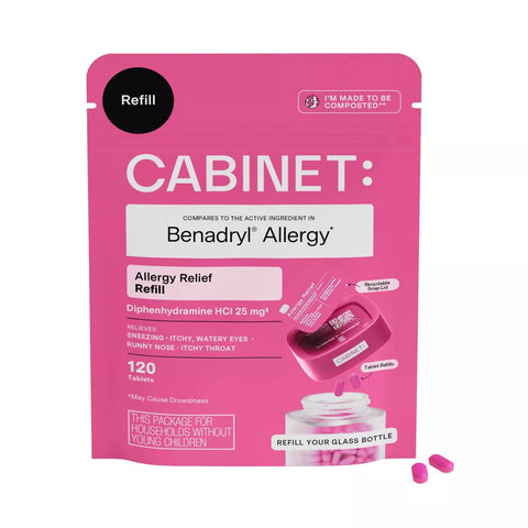 Allergy Relief Diphenhydramine 25mg 120 Ct