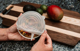 Reusable Silicone Lids Set of Six