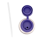 Sippy Straw Leak Proof Lids For Regular Mouth Mason Jars